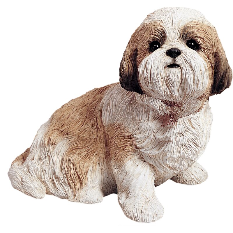 shih tzu dog figurine